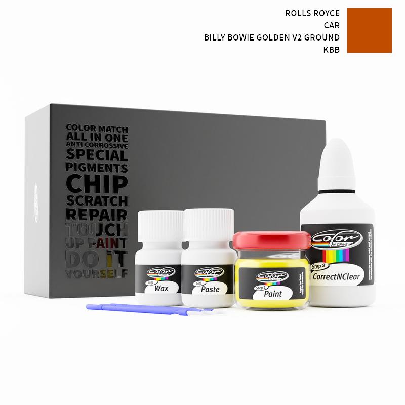 Rolls Royce CAR Billy Bowie Golden V2 Ground KBB Touch Up Paint
