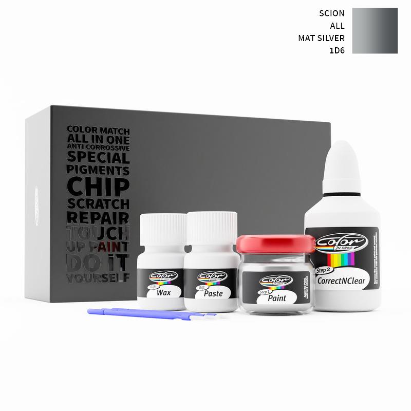 Scion ALL Mat Silver 1D6 Touch Up Paint