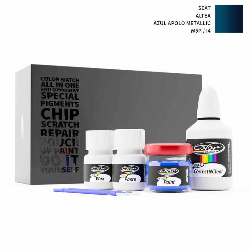 Seat Altea Azul Apolo Metallic W5P / I4 Touch Up Paint