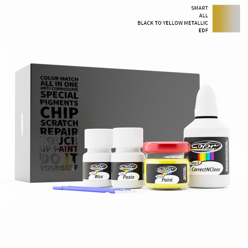 Smart ALL Black To Yellow Metallic EDF Touch Up Paint