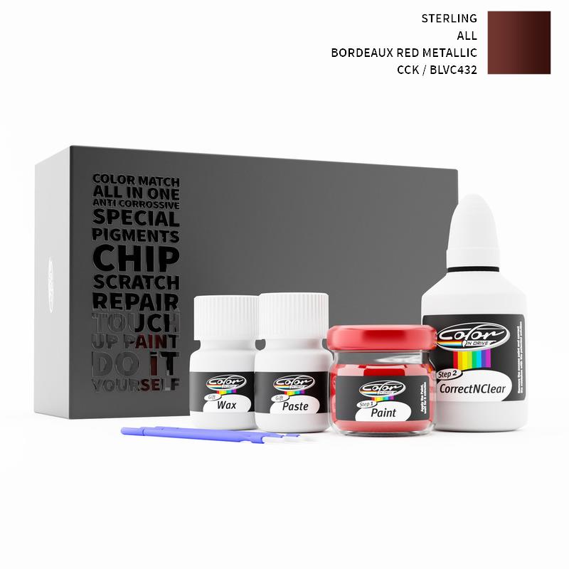 Sterling ALL Bordeaux Red Metallic CCK / BLVC432 Touch Up Paint