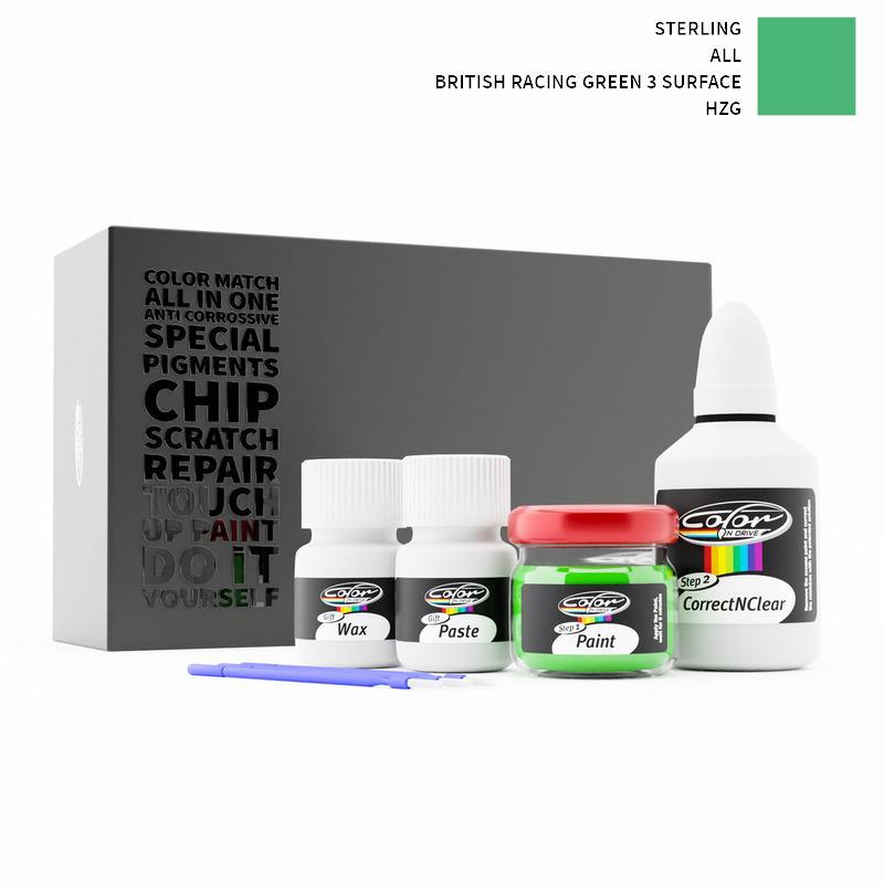 Sterling ALL British Racing Green 3 Surface HZG Touch Up Paint