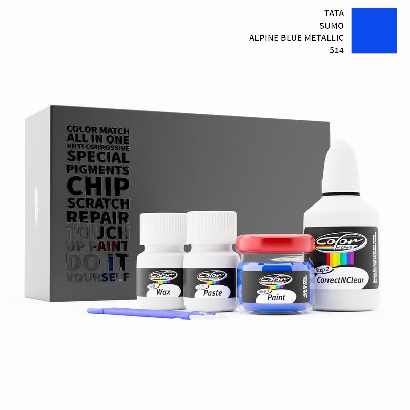 Tata Sumo Alpine Blue Metallic 514 Touch Up Paint