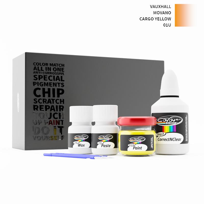 Vauxhall Movano Cargo Yellow 01U Touch Up Paint