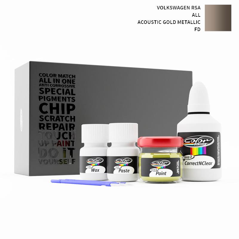 Volkswagen Rsa ALL Acoustic Gold Metallic FD Touch Up Paint