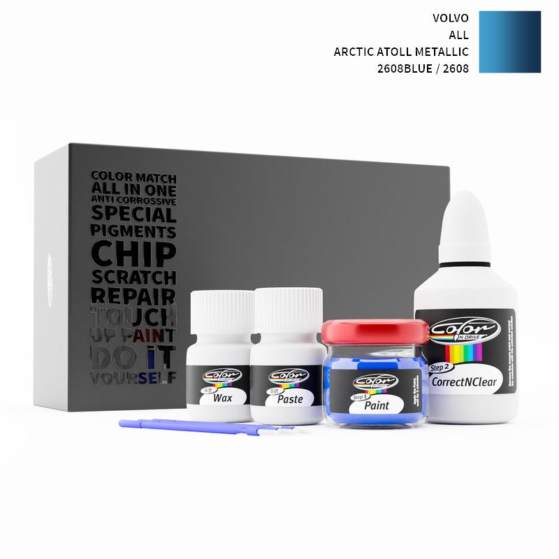 Volvo ALL Arctic Atoll Metallic 2608 / 2608BLUE Touch Up Paint