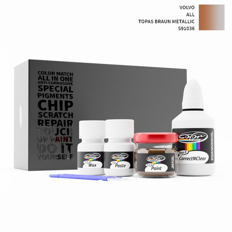 Volvo ALL Topas Braun Metallic S91036 Touch Up Paint