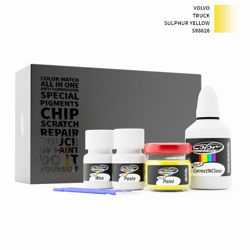 Volvo Truck Sulphur Yellow S98626 Touch Up Paint