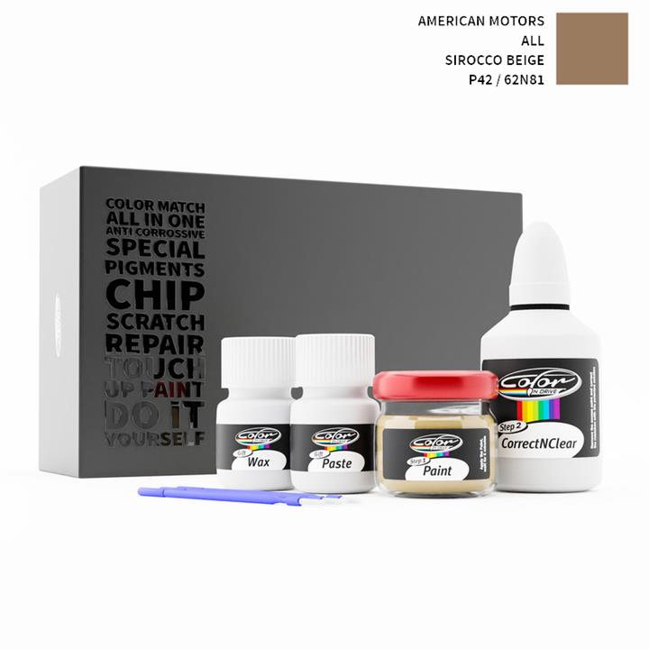 American Motors ALL Sirocco Beige P42 / 62N81 Touch Up Paint