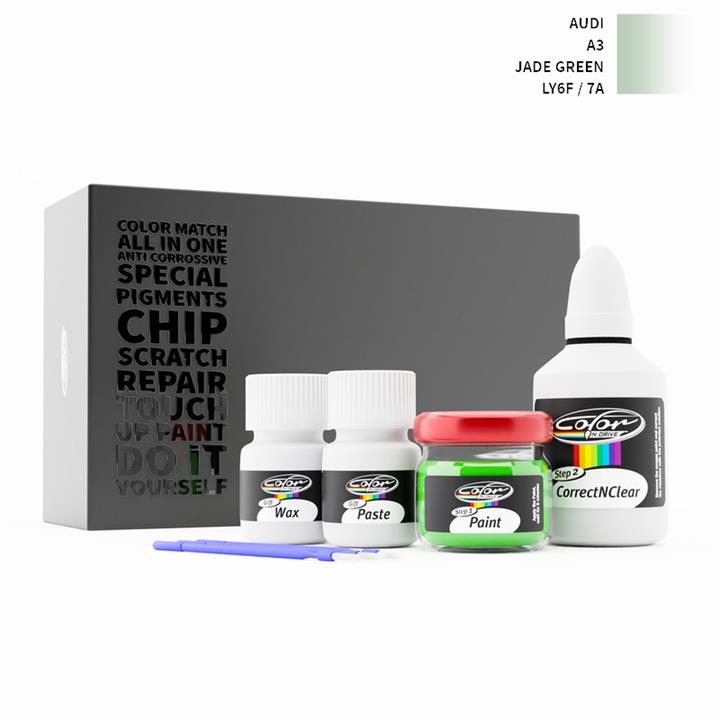 Audi A3 Jade Green LY6F / 7A Touch Up Paint