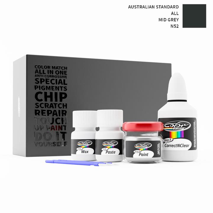 Australian Standard ALL Mid Grey N52 Touch Up Paint