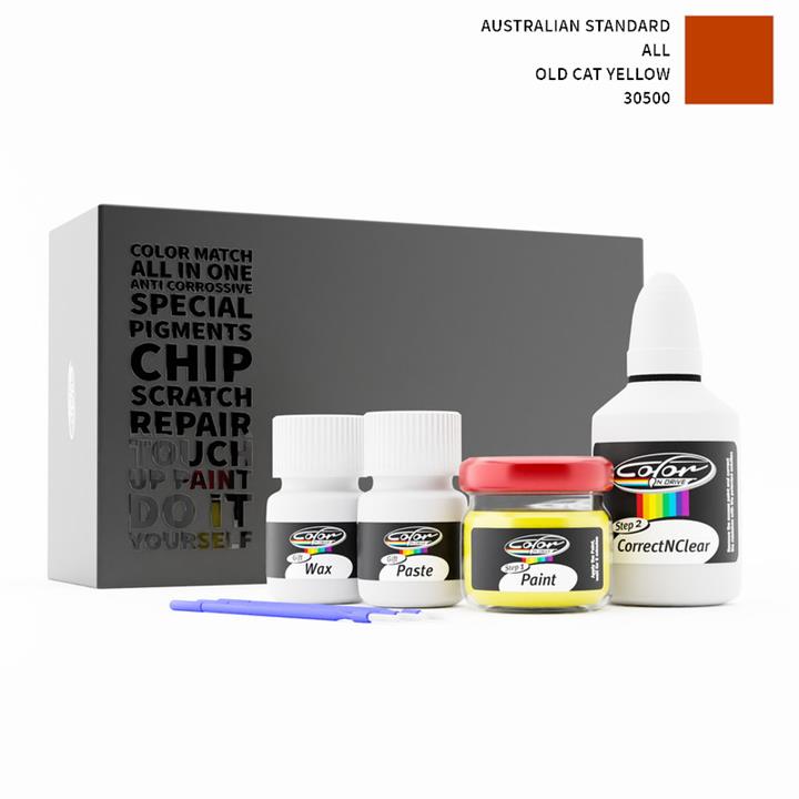 Australian Standard ALL Old Cat Yellow 30500 Touch Up Paint