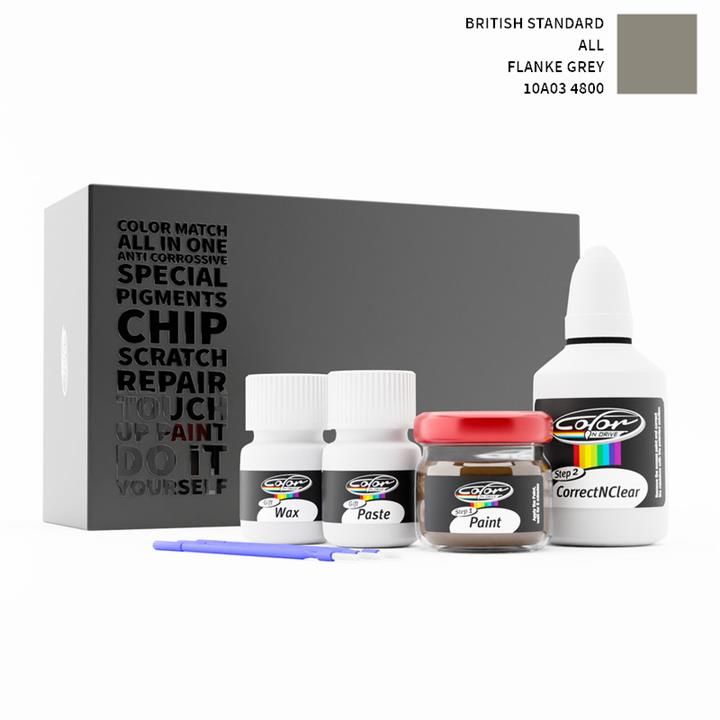 British Standard ALL Flanke Grey 4800 10A03 Touch Up Paint