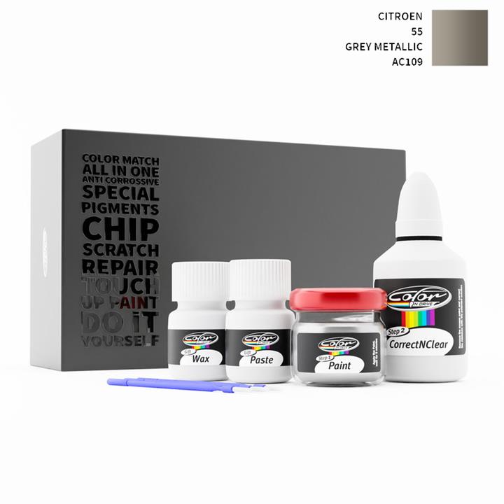 Citroen 55 Grey Metallic AC109 Touch Up Paint