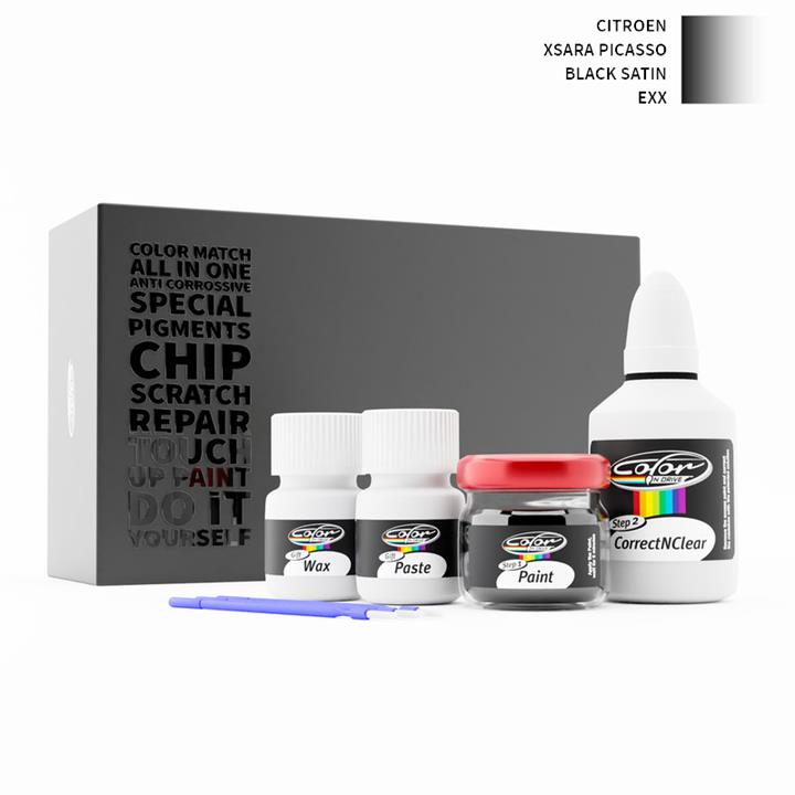 Citroen Xsara Picasso Black Satin EXX Touch Up Paint