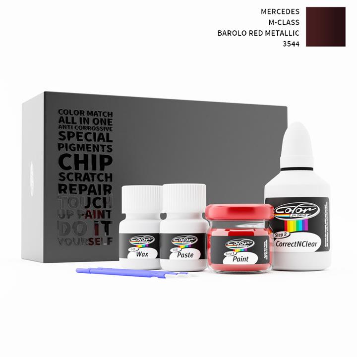 Mercedes M-Class Barolo Red Metallic 3544 Touch Up Paint