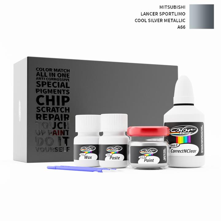 Mitsubishi Lancer Sportlimo Cool Silver Metallic A66 Touch Up Paint