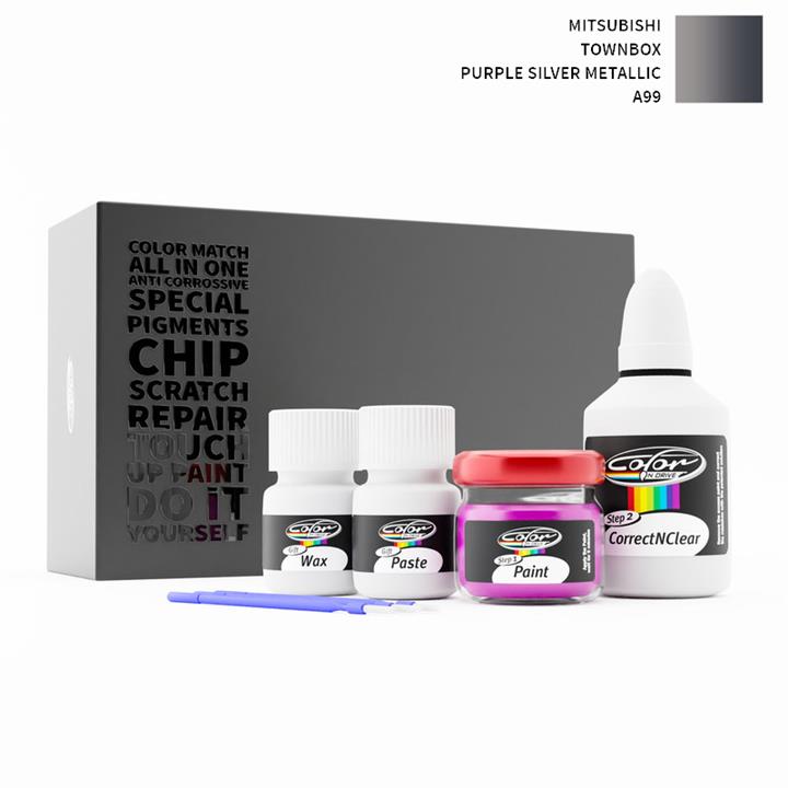 Mitsubishi Townbox Purple Silver Metallic A99 Touch Up Paint