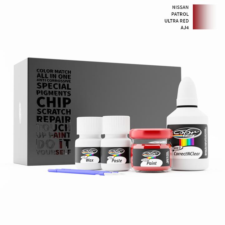 Nissan Patrol Ultra Red AJ4 Touch Up Paint