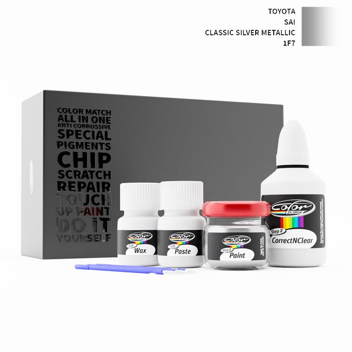 Toyota SAI Classic Silver Metallic 1F7 Touch Up Paint