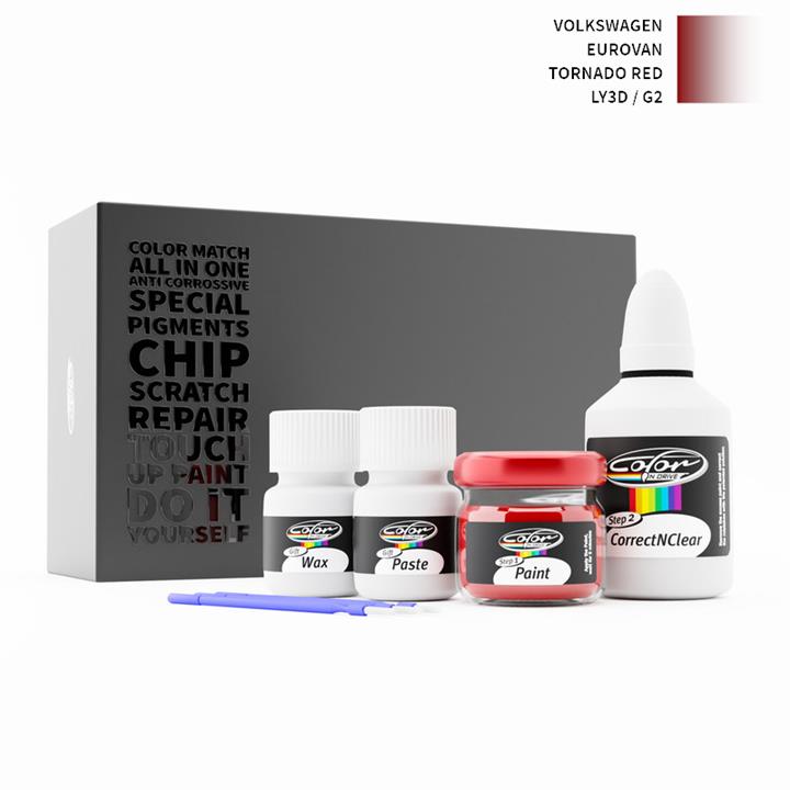 Volkswagen Eurovan Tornado Red LY3D / G2 Touch Up Paint