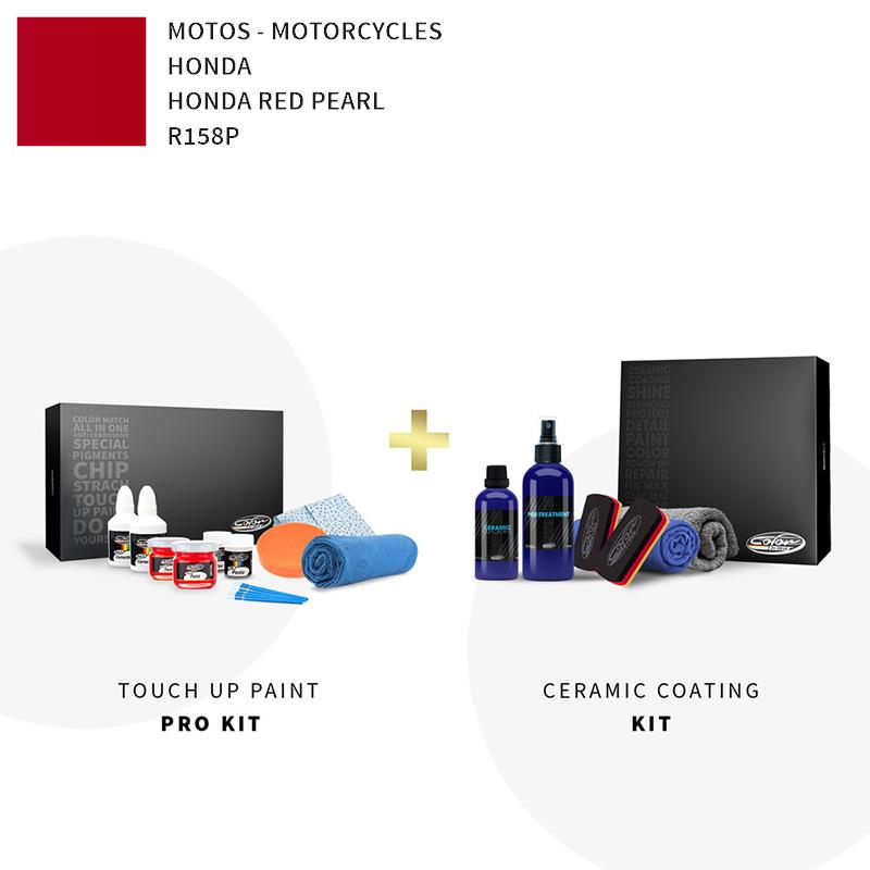 Motos Motorcycles Honda Honda Red Pearl R158P Touch Up Paint Motos